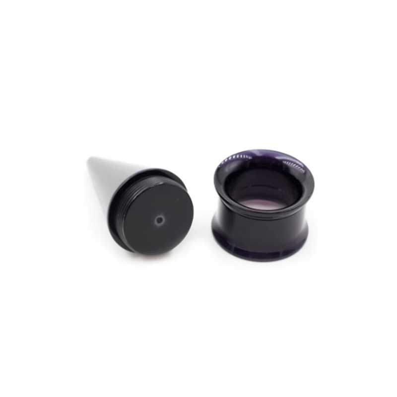 ACRYLIC EAR STRETCH DUO - TAPER