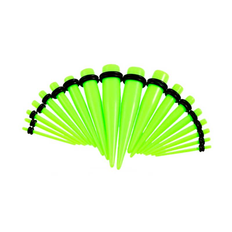 ACRYLIC EAR STRETCH - TAPER COLORS
