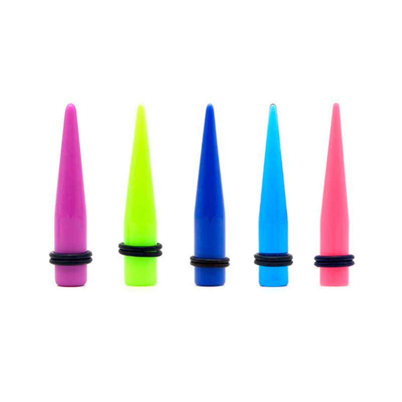ACRYLIC EAR STRETCH - TAPER COLORS