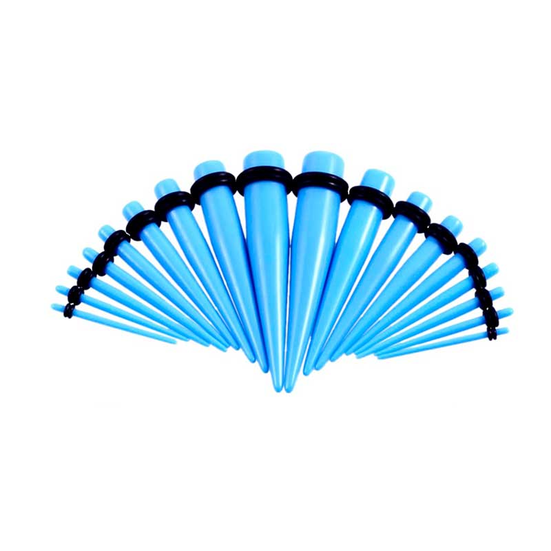 ACRYLIC EAR STRETCH - TAPER COLORS