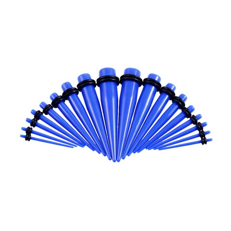 ACRYLIC EAR STRETCH - TAPER COLORS