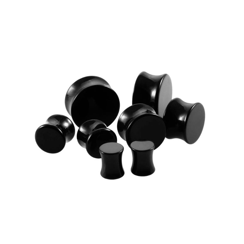BLACK ACRYLIC PLUG