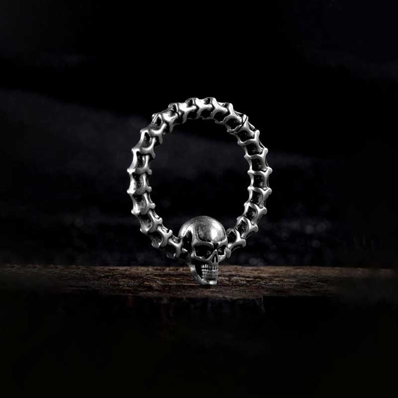 RING SKELET SKULL WEIGHT