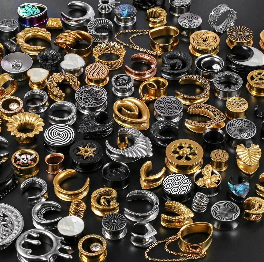 Body Jewelry, Plugs, Tunnels & Ear Gauges – Vint'Age Plugs – Vint'Age ...