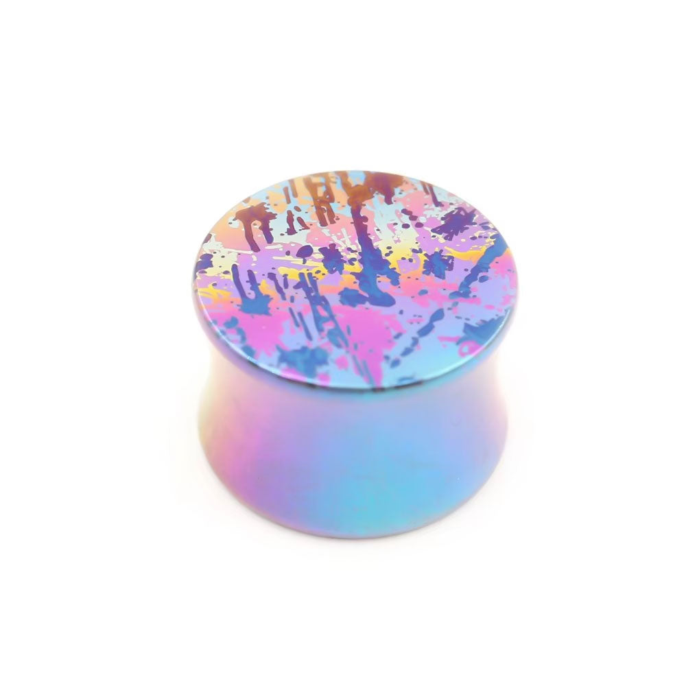 TITANIUM PLUG IRIDESCENT STRETCHER