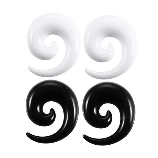 ACRYLIC EAR STRETCH - SPIRAL