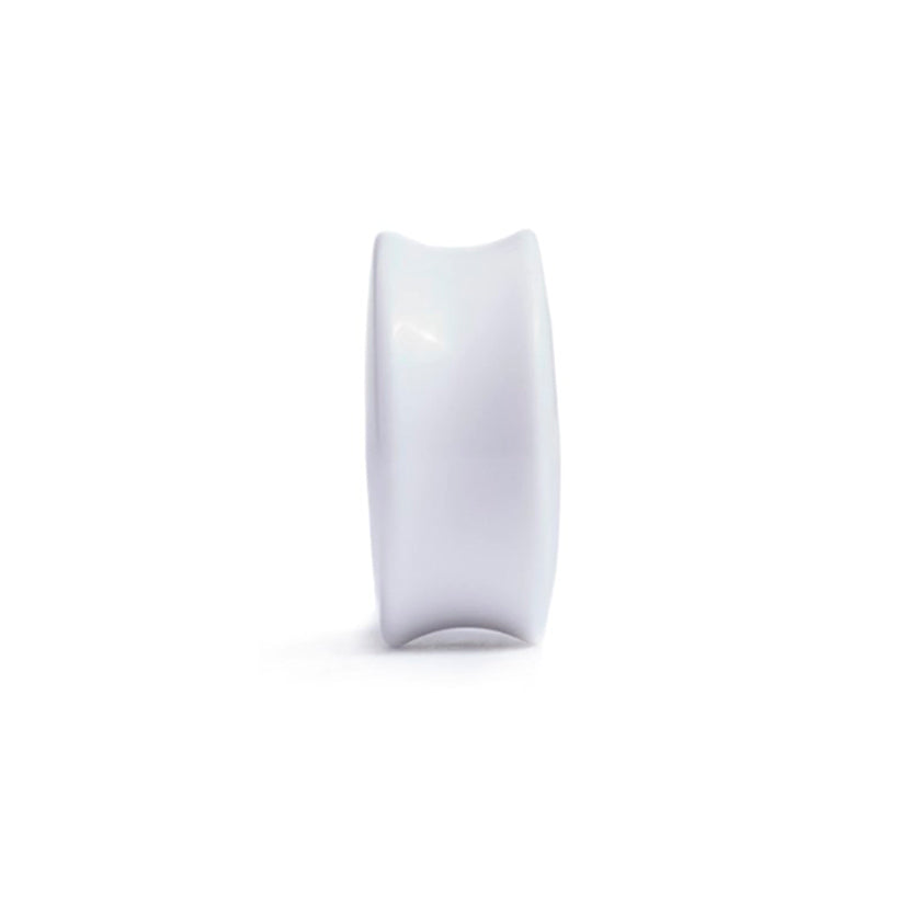 WHITE ACRYLIC PLUG