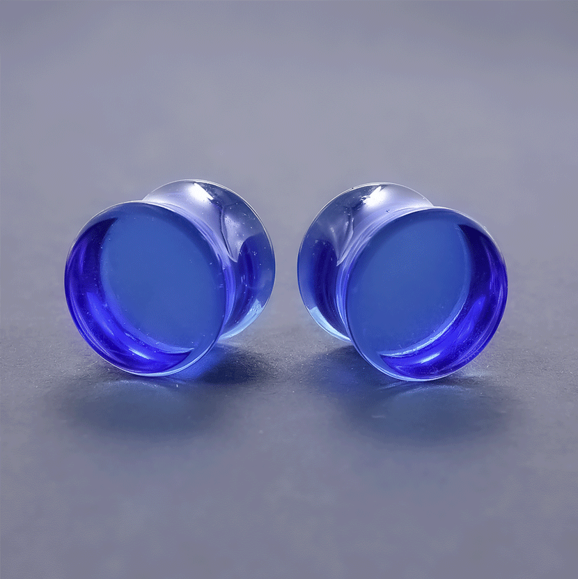 TAPÓN ACRÍLICO TRANSLÚCIDO AZUL