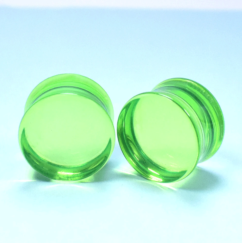 TAPÓN ACRÍLICO TRANSLÚCIDO VERDE