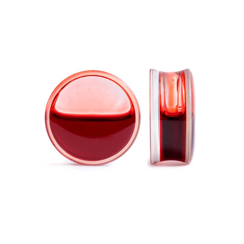 BLOOD ACRYLIC PLUG